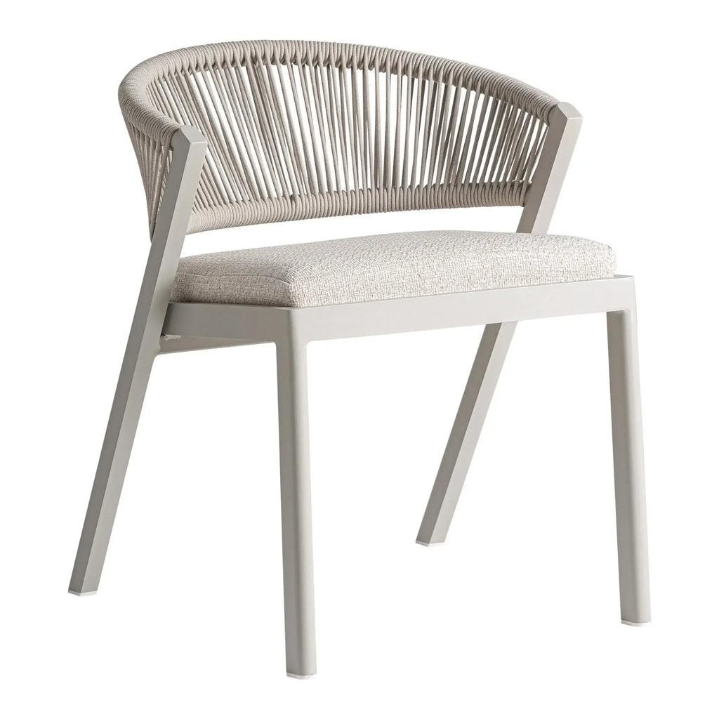 Chaise de Salle à Manger Taupe TEGNA - 58 x 59 cm KODU