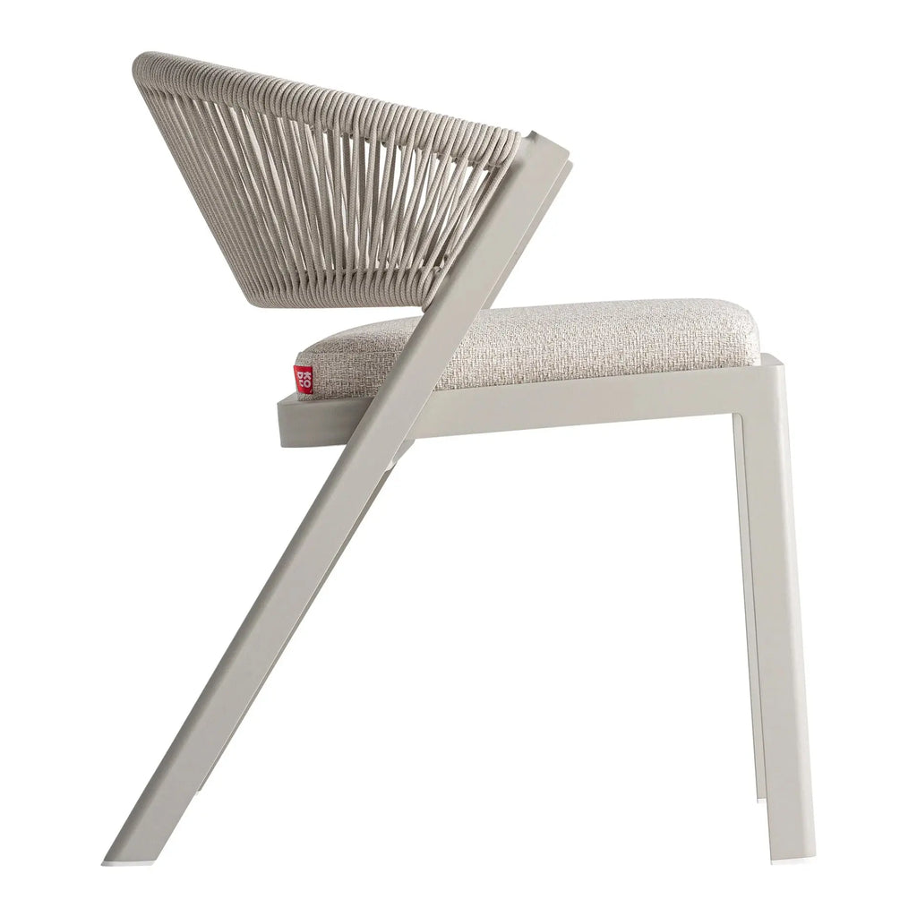 Chaise de Salle à Manger Taupe TEGNA - 58 x 59 cm KODU