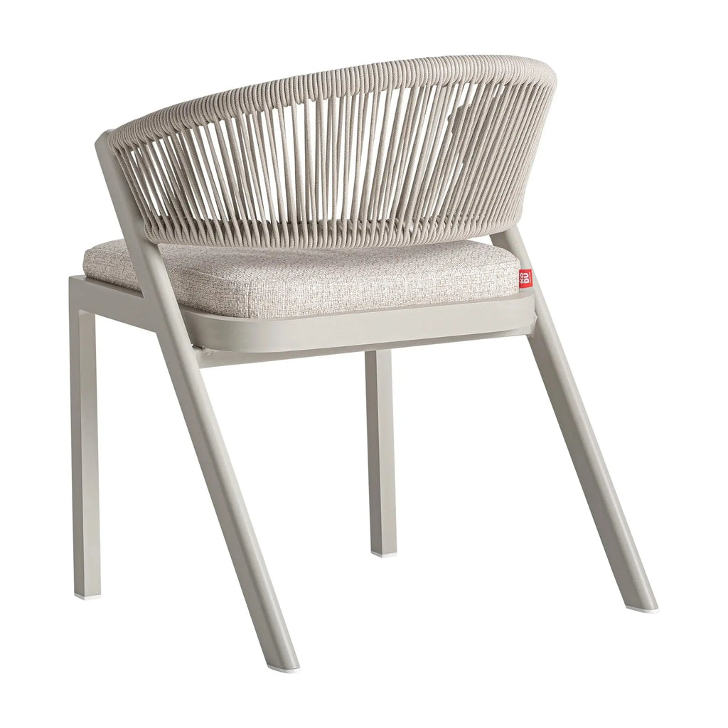 Chaise de Salle à Manger Taupe TEGNA - 58 x 59 cm KODU
