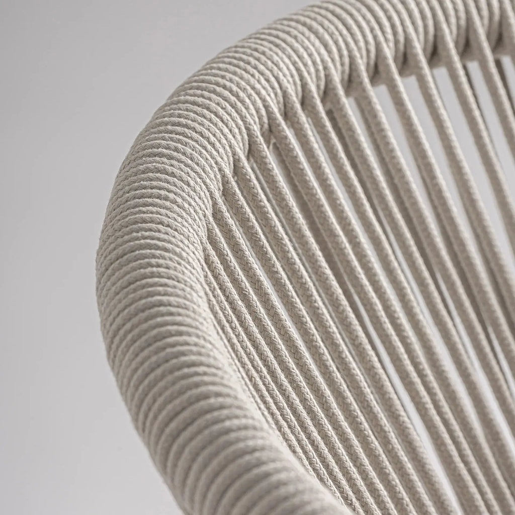 Chaise de Salle à Manger Taupe TEGNA - 58 x 59 cm KODU