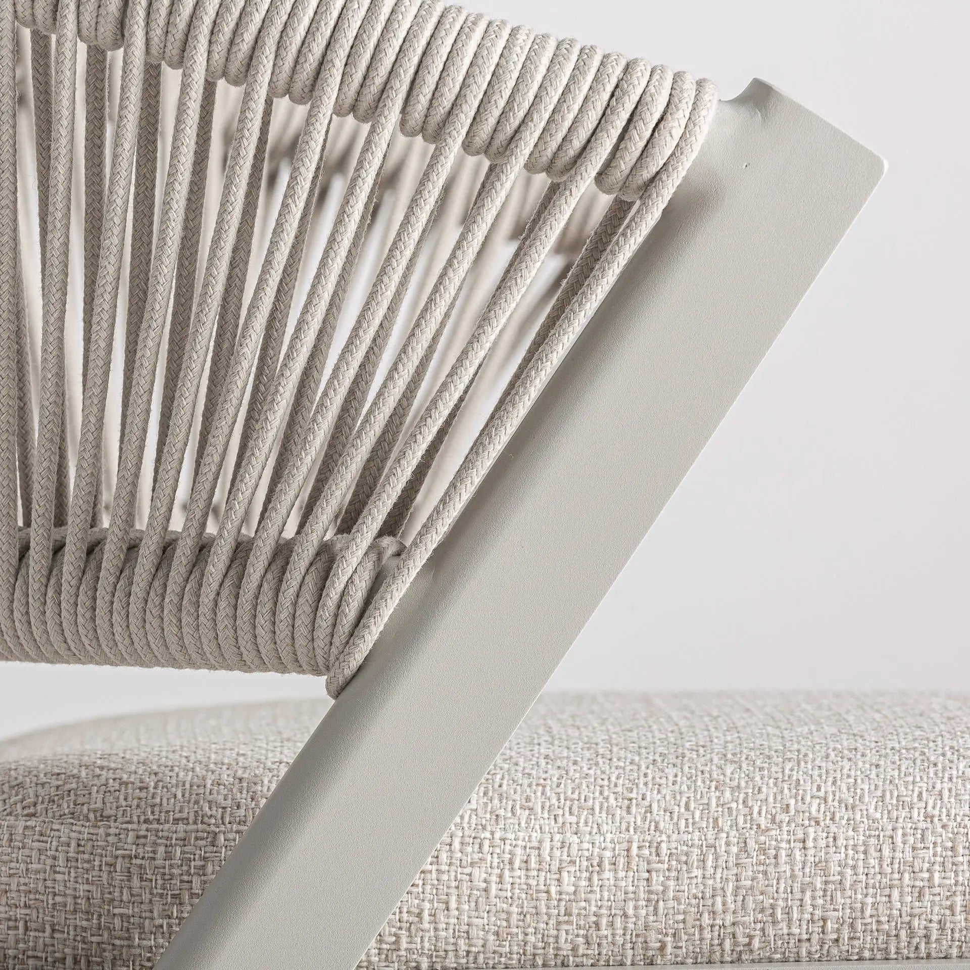 Chaise de Salle à Manger Taupe TEGNA - 58 x 59 cm KODU