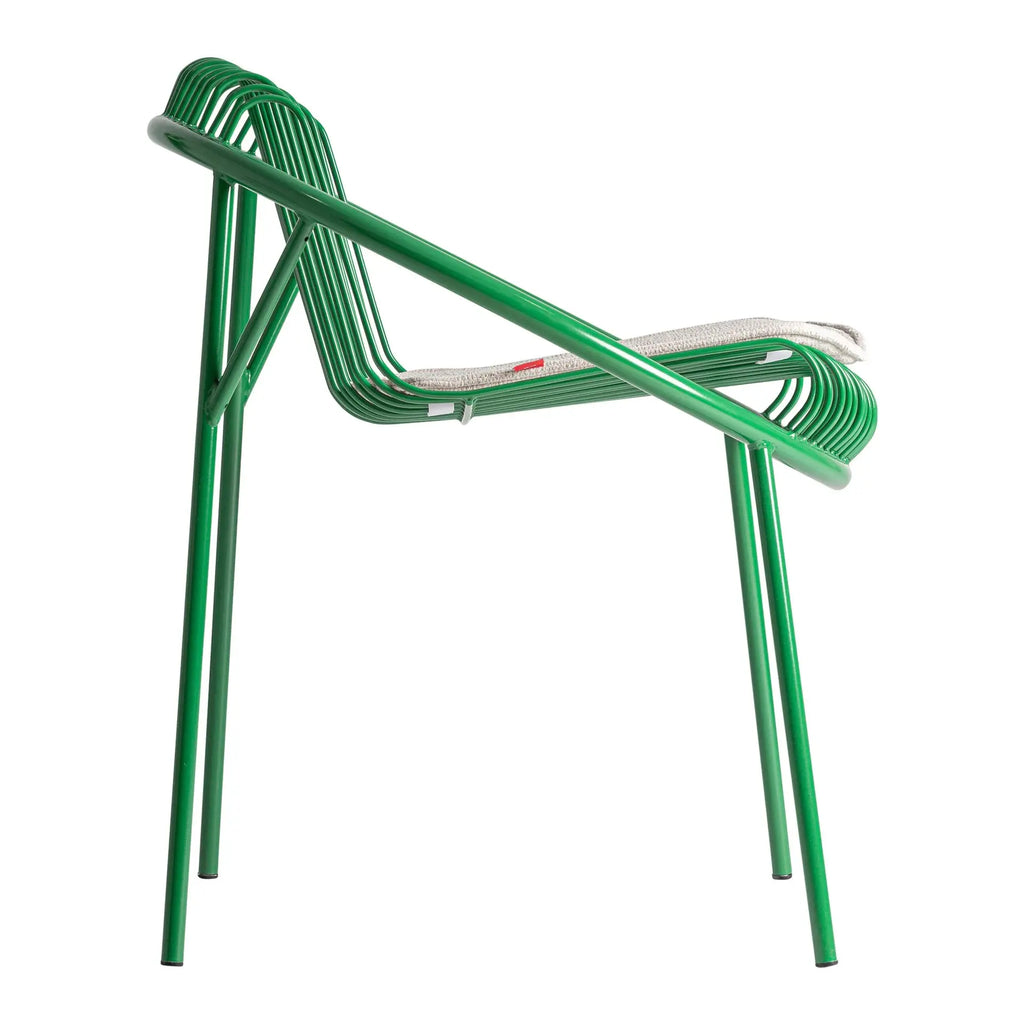 Chaise de Salle à Manger Verte BRIENZ - 62 x 67 cm KODU