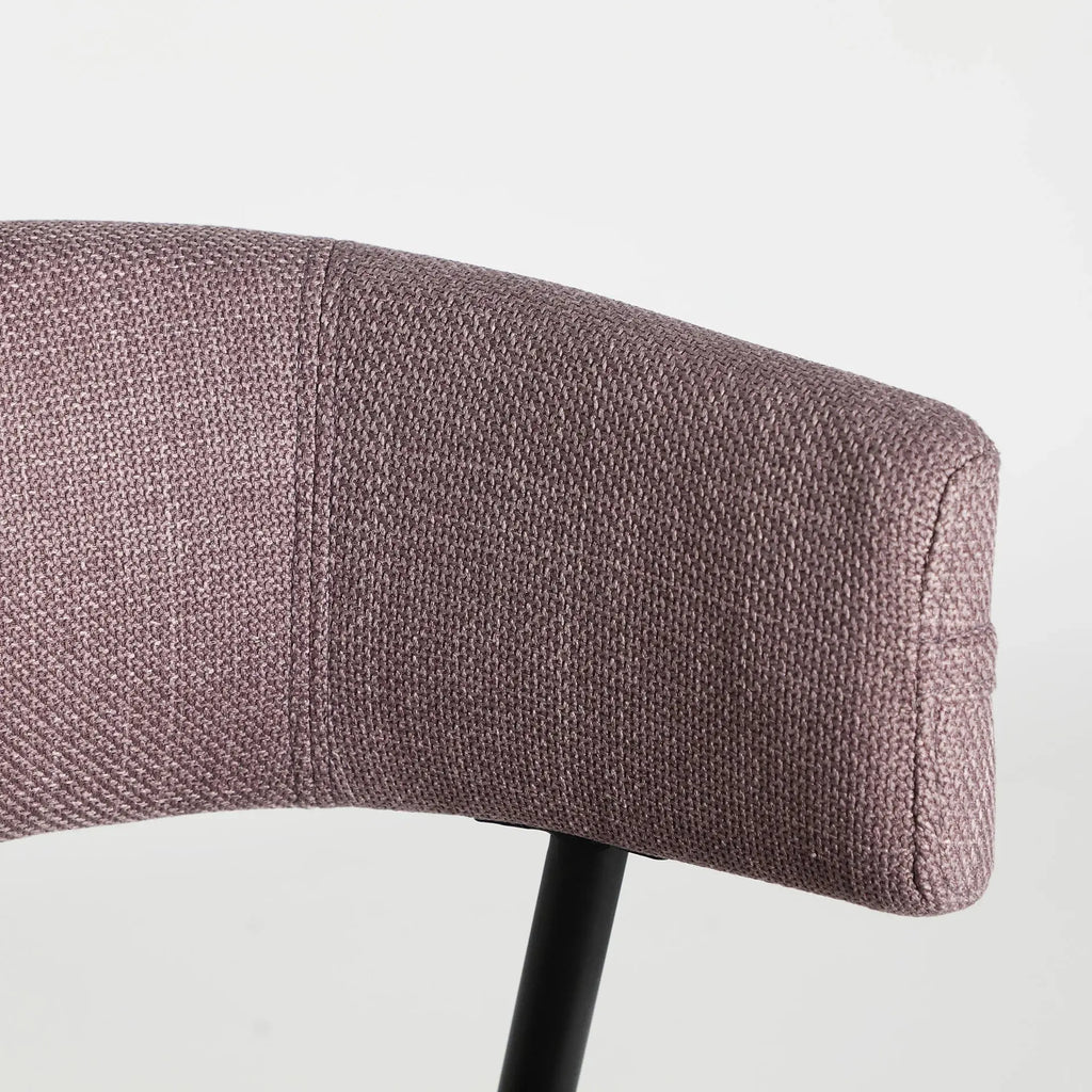 Chaise de Salle à Manger Violet MERANO - 57 x 60 cm KODU
