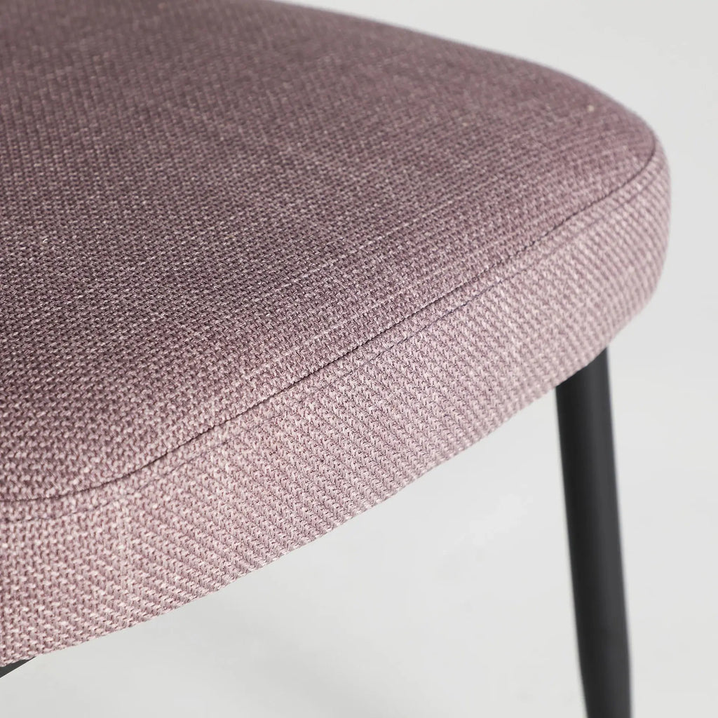 Chaise de Salle à Manger Violet MERANO - 57 x 60 cm KODU