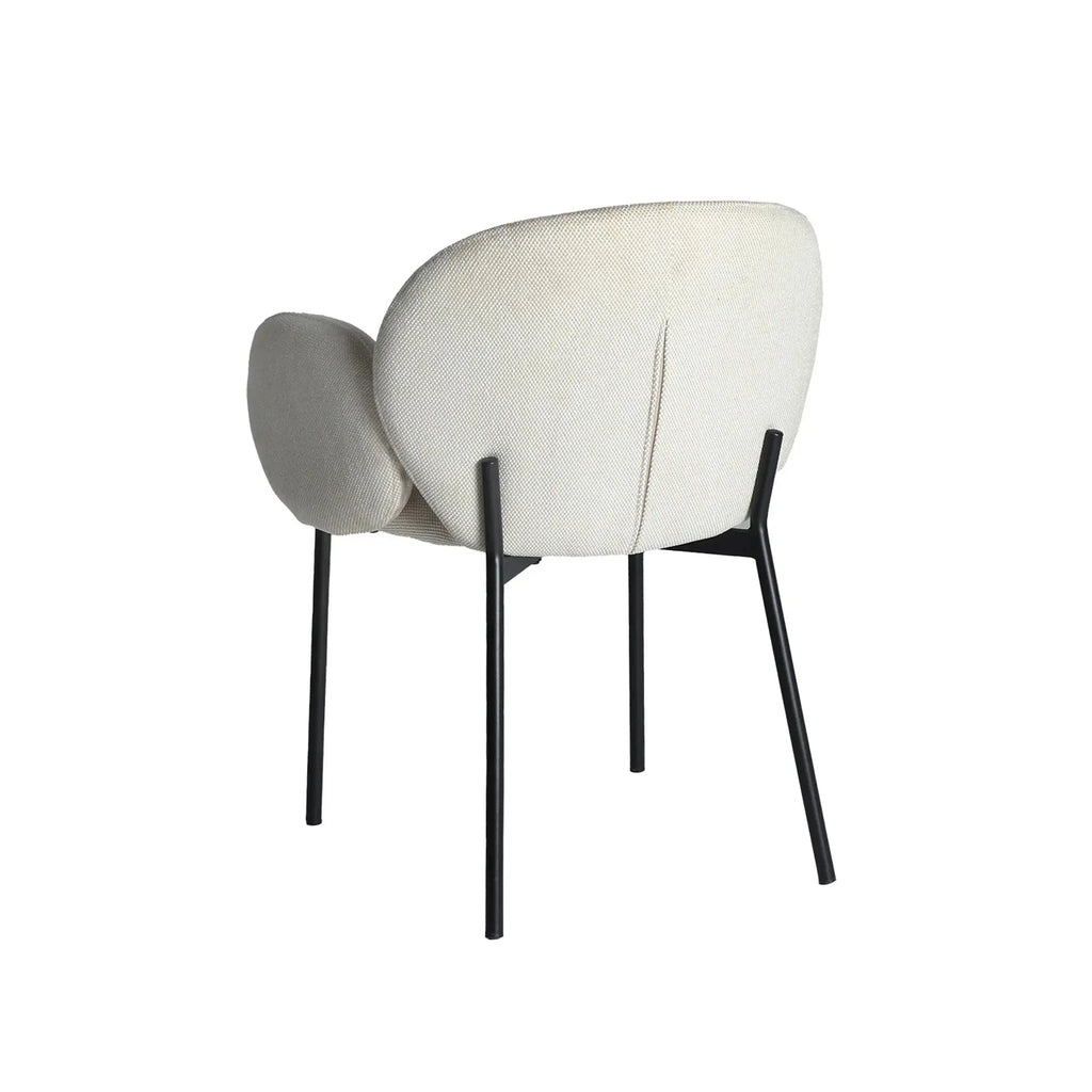 Chaise de Salle à Manger avec Accoudoirs BURGNAC - 60 x 63 cm KODU