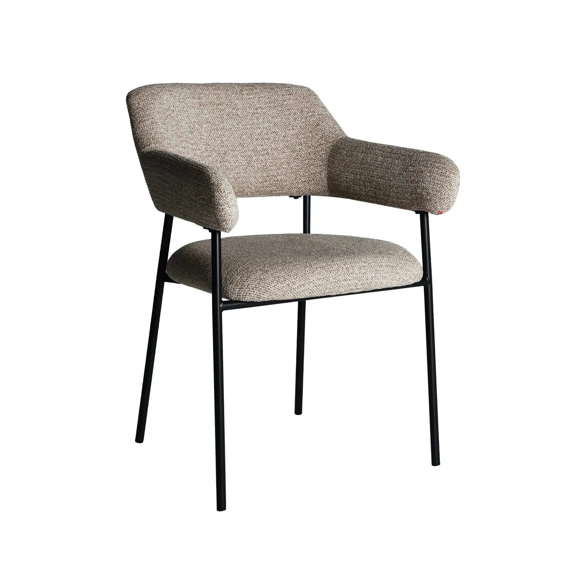 Chaise de Salle à Manger avec Accoudoirs SARZAY - 55 x 58 cm KODU