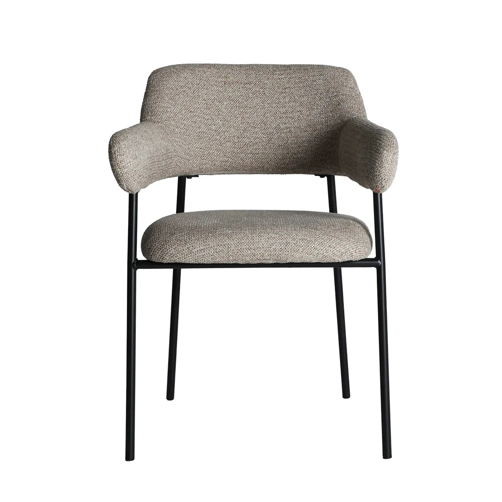 Chaise de Salle à Manger avec Accoudoirs SARZAY - 55 x 58 cm KODU