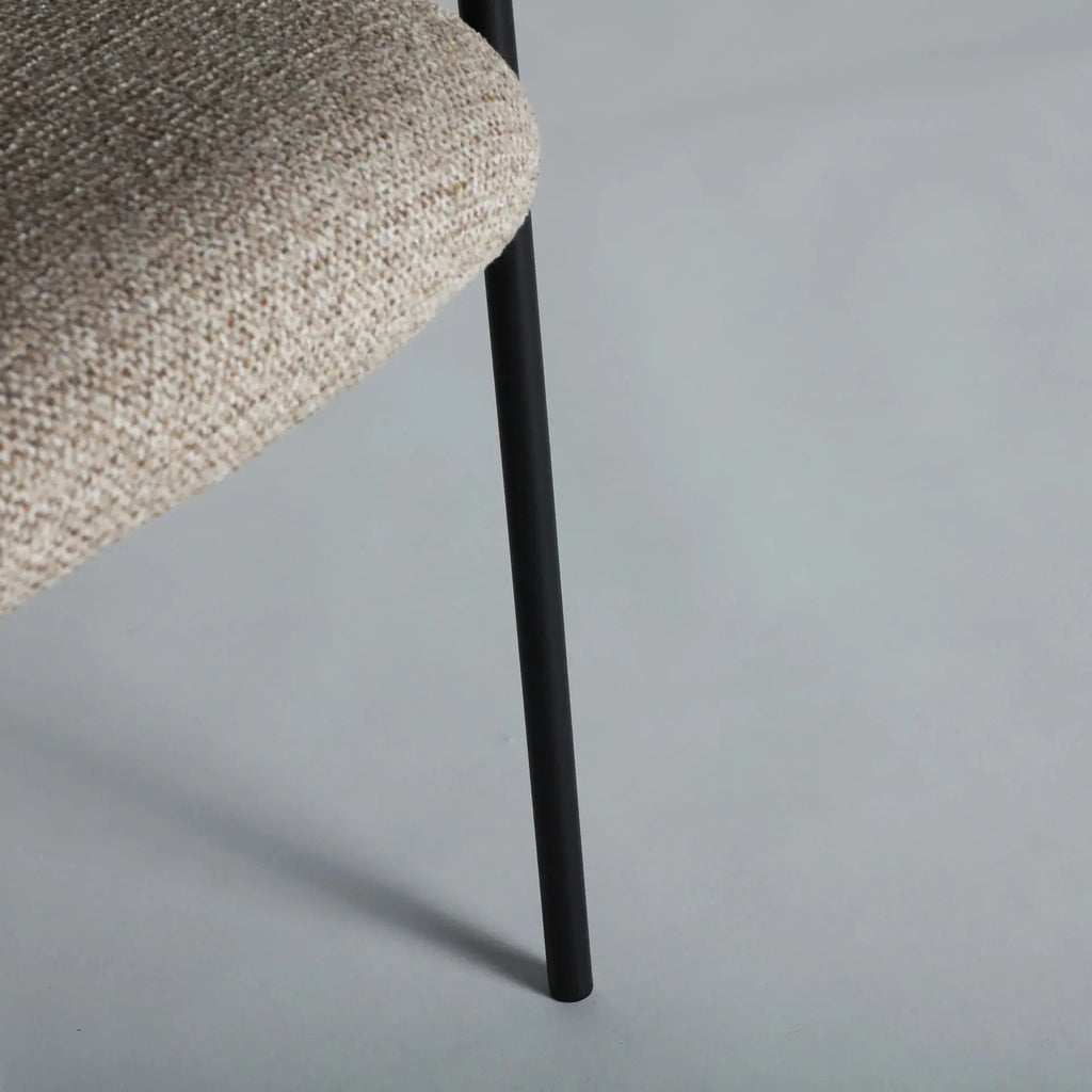 Chaise de Salle à Manger avec Accoudoirs SARZAY - 55 x 58 cm KODU