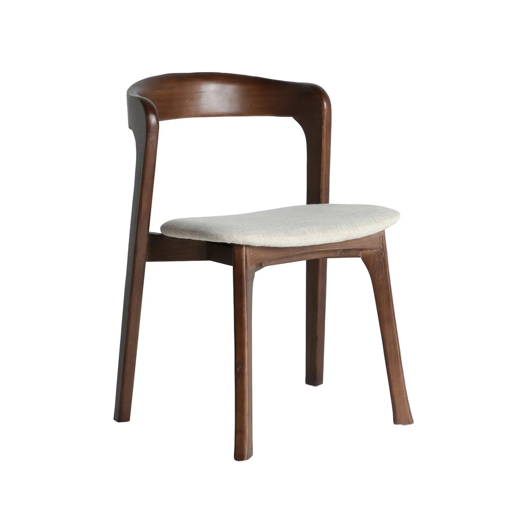 Chaise de Salle à Manger en Bois d'Orme ARTIX - 51 x 59 cm KODU