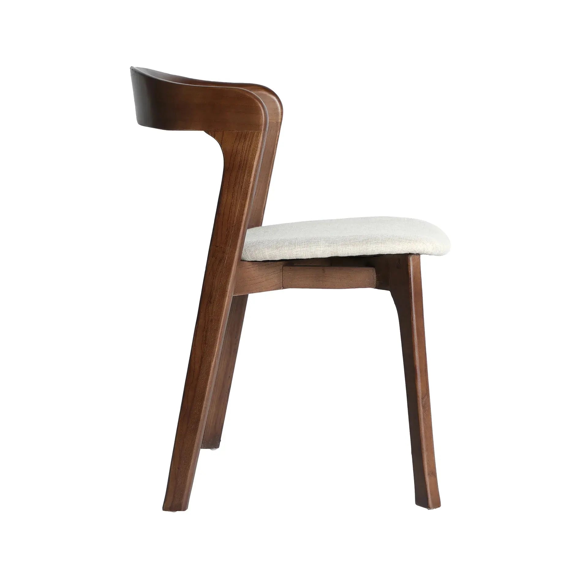 Chaise de Salle à Manger en Bois d'Orme ARTIX - 51 x 59 cm KODU