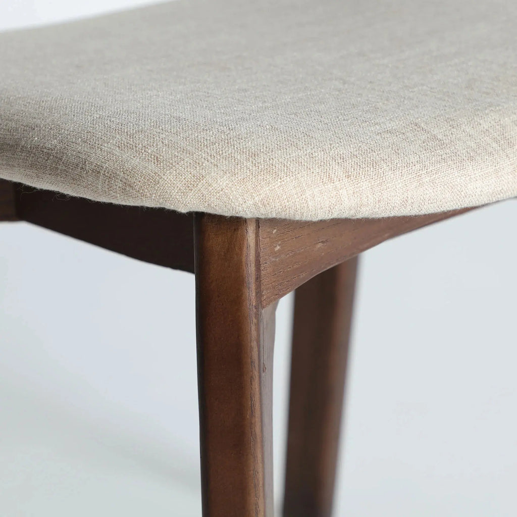Chaise de Salle à Manger en Bois d'Orme ARTIX - 51 x 59 cm KODU