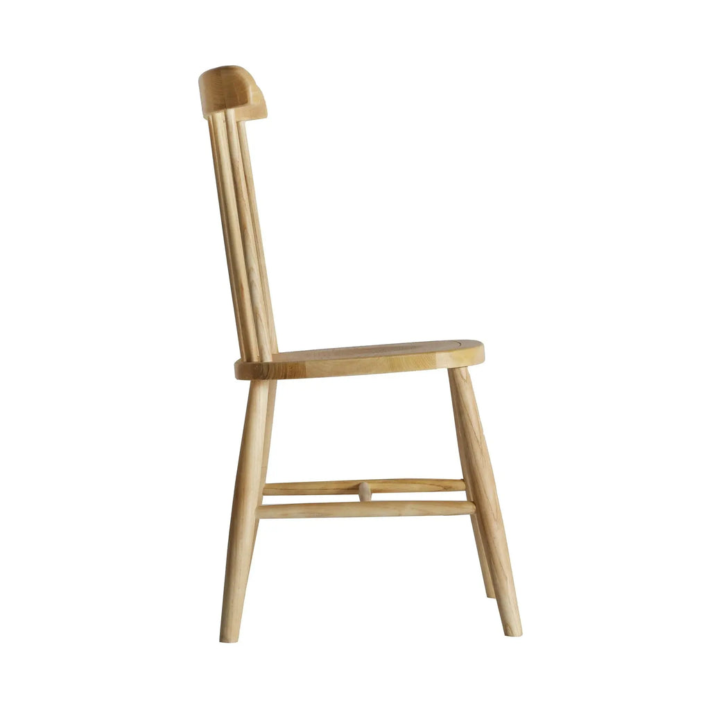 Chaise de Salle à Manger en Bois d'Orme Brun EIDE - 46 x 48 cm KODU