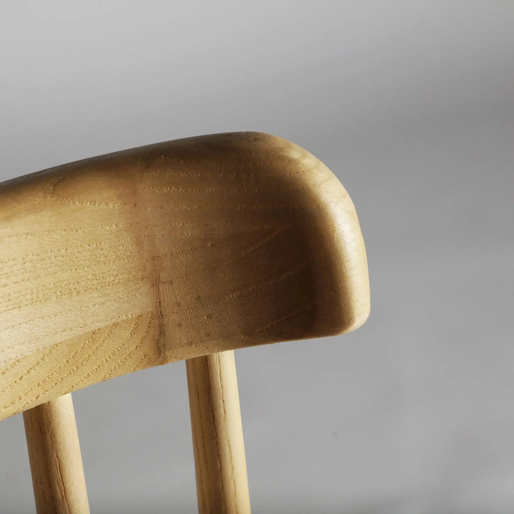 Chaise de Salle à Manger en Bois d'Orme Brun EIDE - 46 x 48 cm KODU