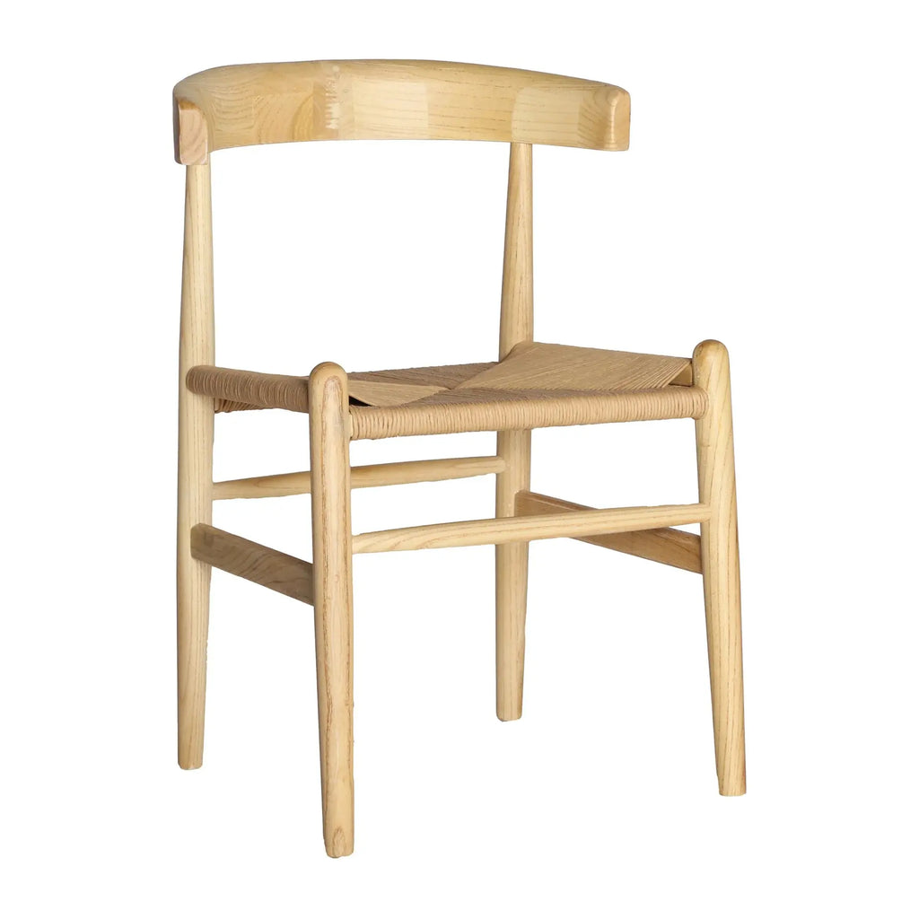 Chaise de Salle à Manger en Bois d'Orme Brun KARVAG - 50 x 54 cm KODU