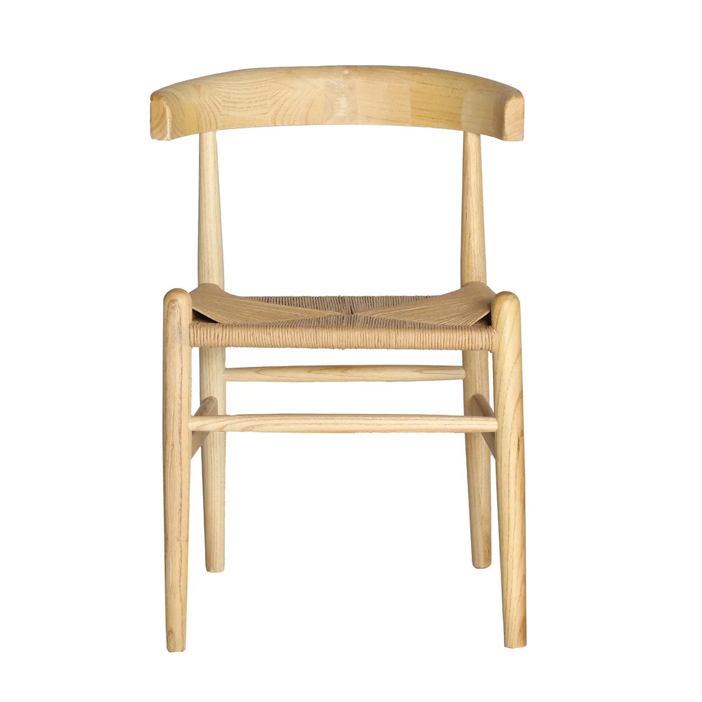 Chaise de Salle à Manger en Bois d'Orme Brun KARVAG - 50 x 54 cm KODU