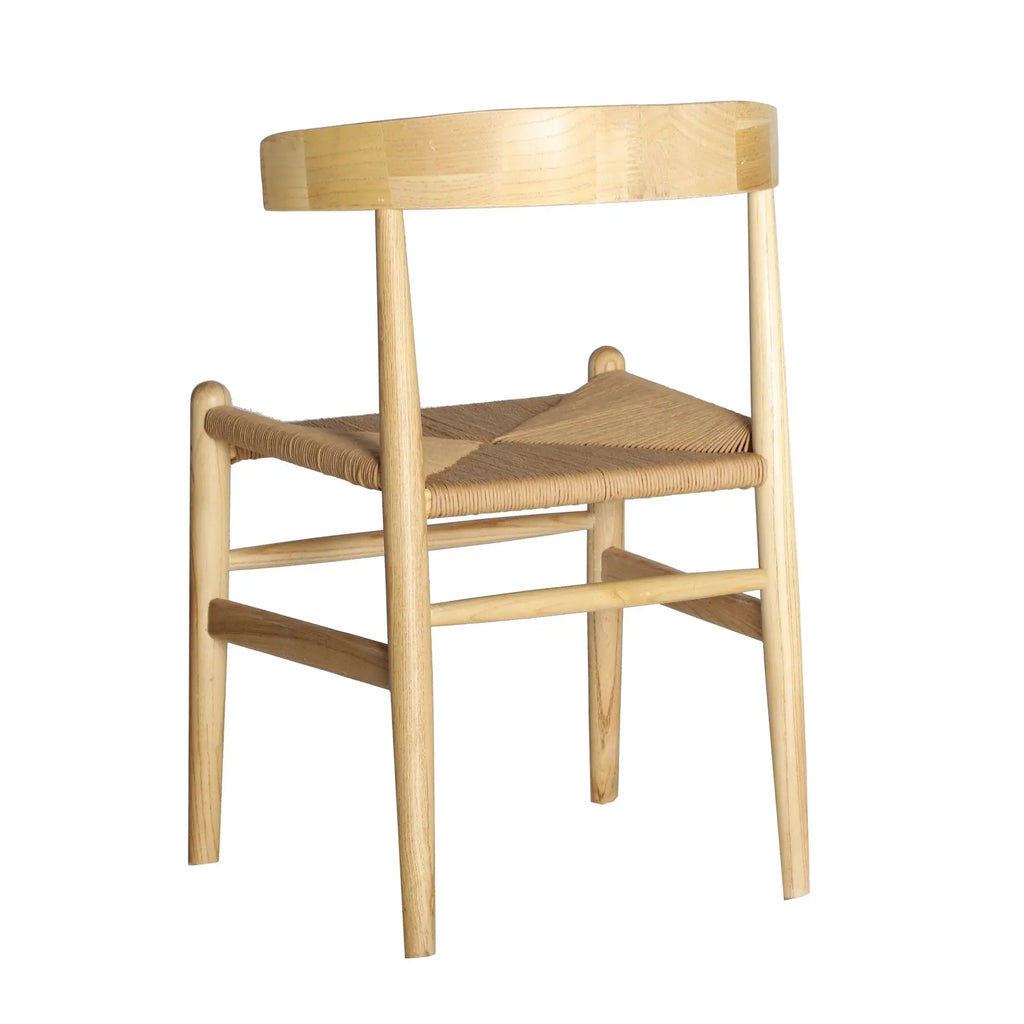 Chaise de Salle à Manger en Bois d'Orme Brun KARVAG - 50 x 54 cm KODU