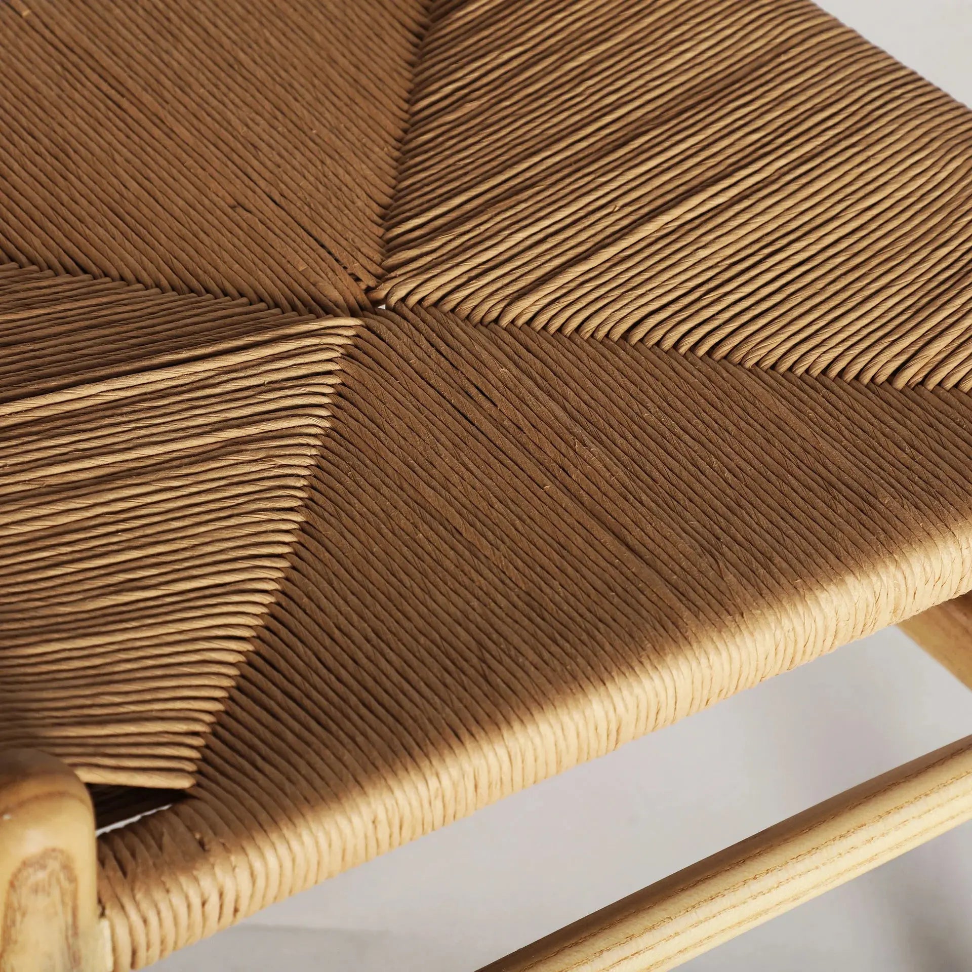 Chaise de Salle à Manger en Bois d'Orme Brun KARVAG - 50 x 54 cm KODU