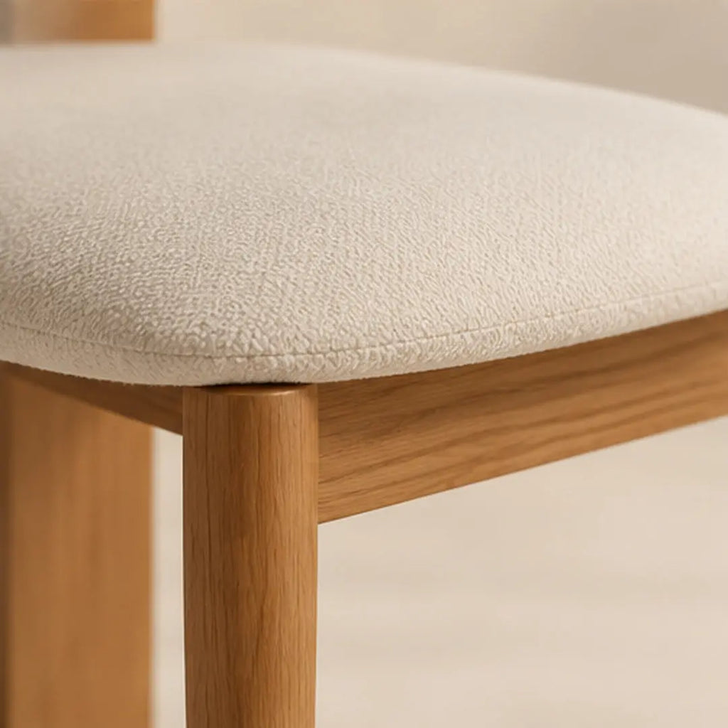 Chaise BETTY personnalisable en chenille, velours ou bouclette