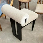 Chaise en Bois BETTY - 50 x 49 cm Hawali Home