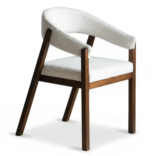 Chaise en Bois CLOUDY - 50 x 46 cm Hawali Home