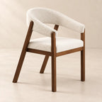 Chaise en Bois CLOUDY - 50 x 46 cm Hawali Home