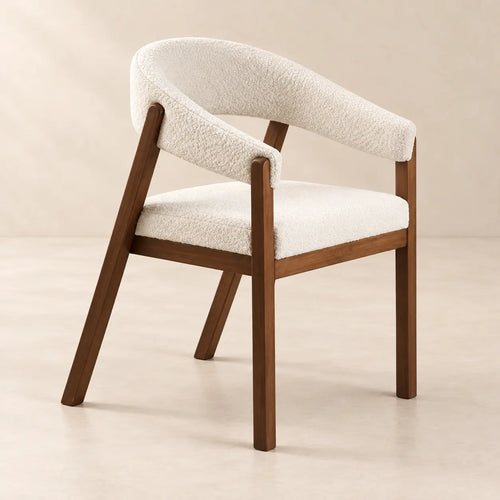 Chaise en Bois CLOUDY - 50 x 46 cm Hawali Home