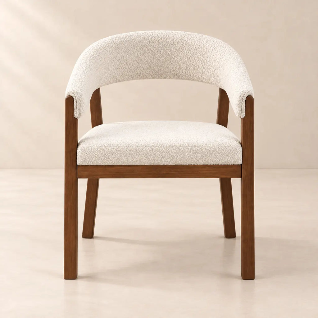 Chaise en Bois CLOUDY - 50 x 46 cm Hawali Home