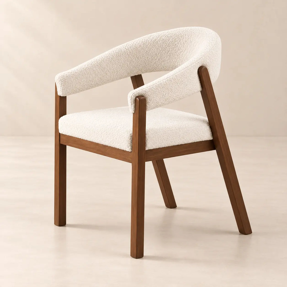 Chaise en Bois CLOUDY - 50 x 46 cm Hawali Home