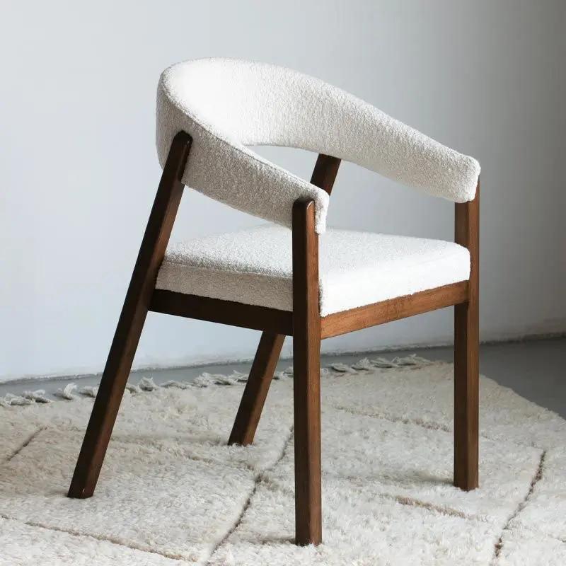 Chaise en Bois CLOUDY - 50 x 46 cm Hawali Home