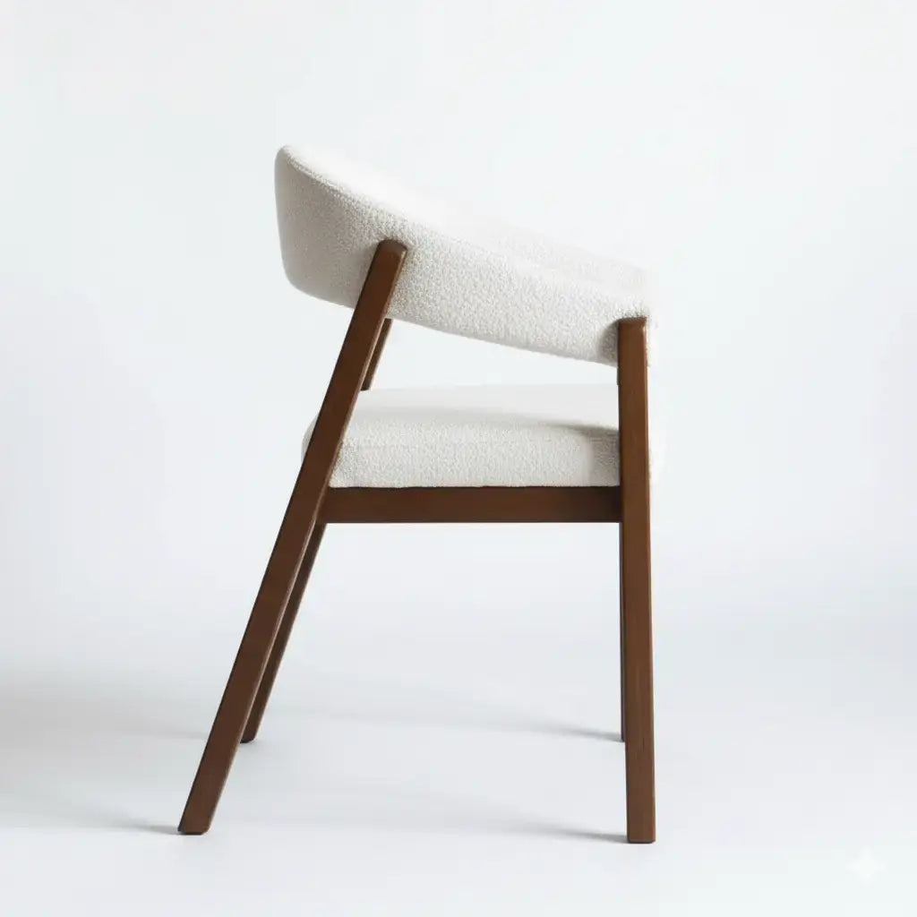 Chaise en Bois CLOUDY - 50 x 46 cm Hawali Home