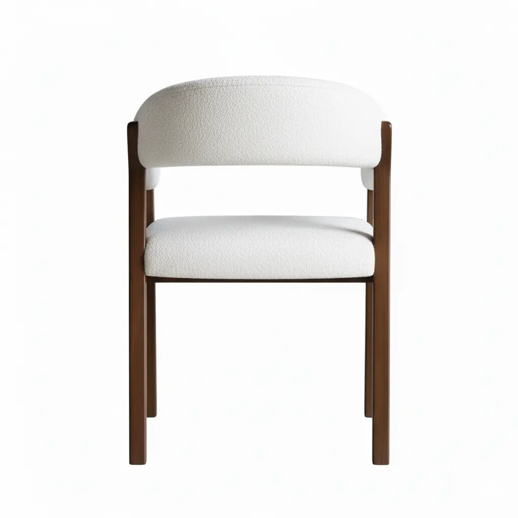 Chaise en Bois CLOUDY - 50 x 46 cm Hawali Home