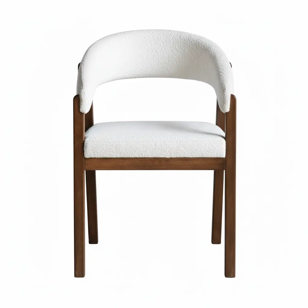 Chaise en Bois CLOUDY - 50 x 46 cm Hawali Home