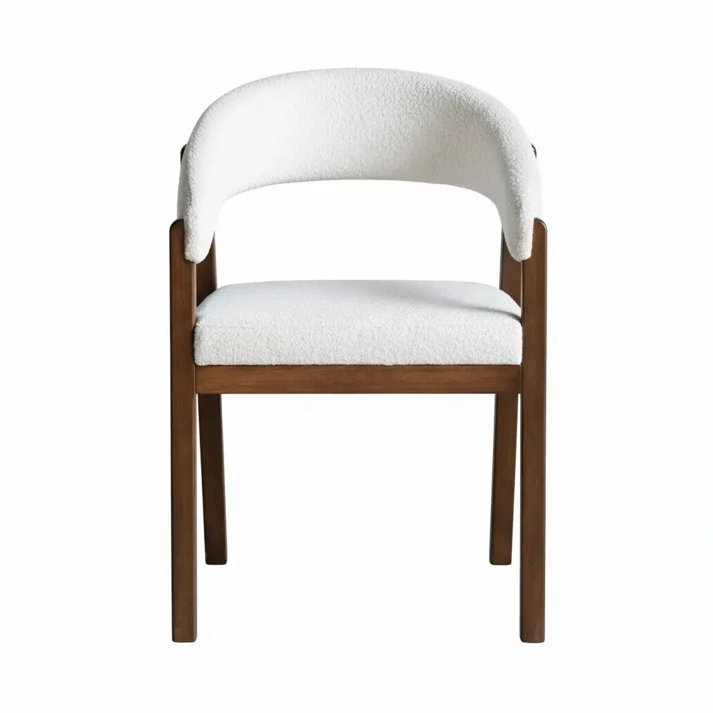 Chaise en Bois CLOUDY - 50 x 46 cm Hawali Home