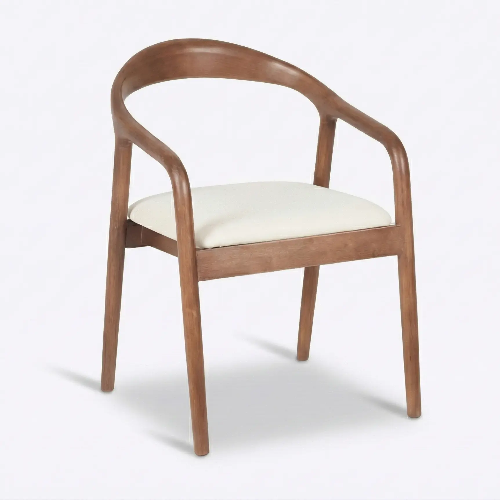 Chaise en Bois LINA - 50.5 x 47.5 cm Hawali Home