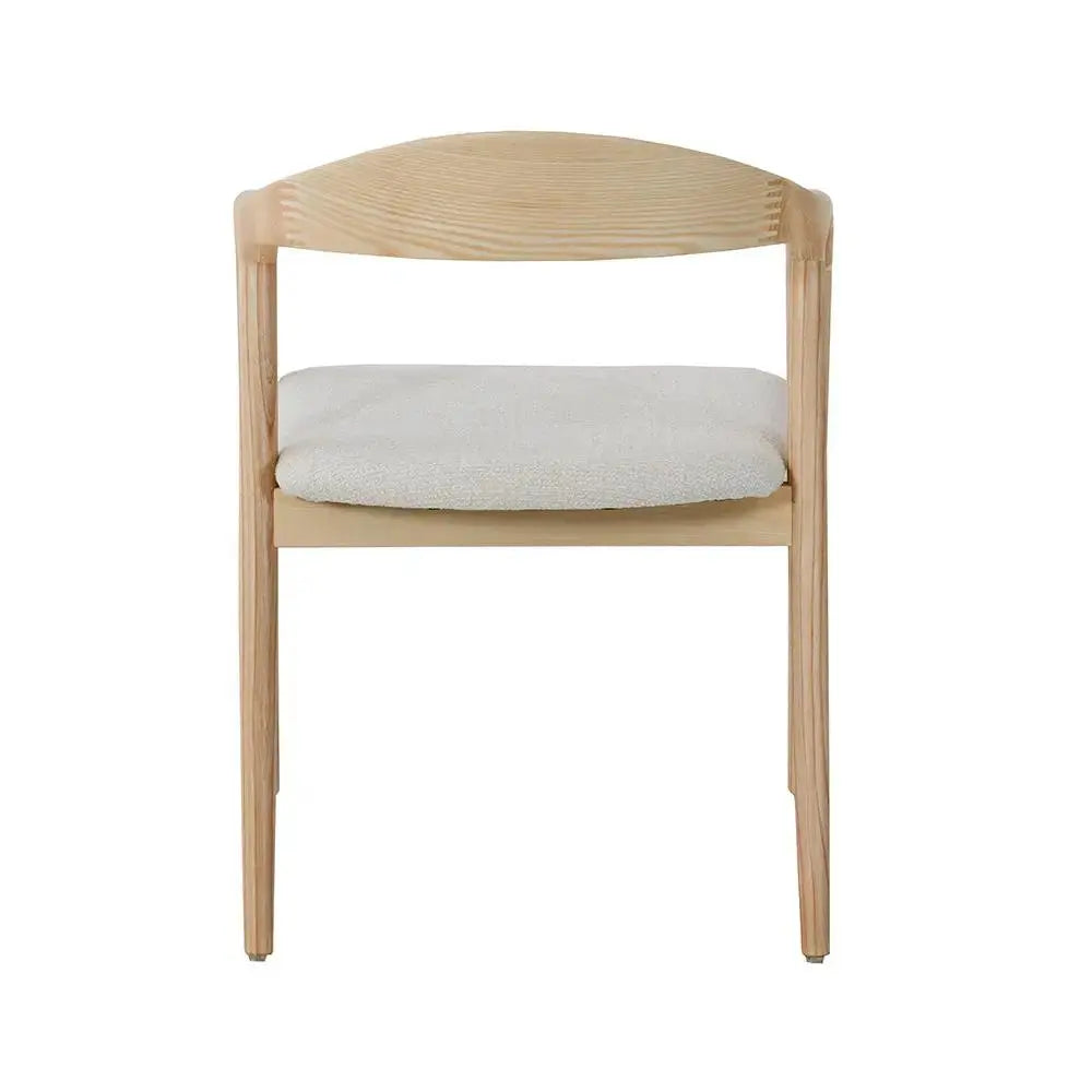 Chaise en Bois LOUISA - 61 x 55 cm Hawali Home
