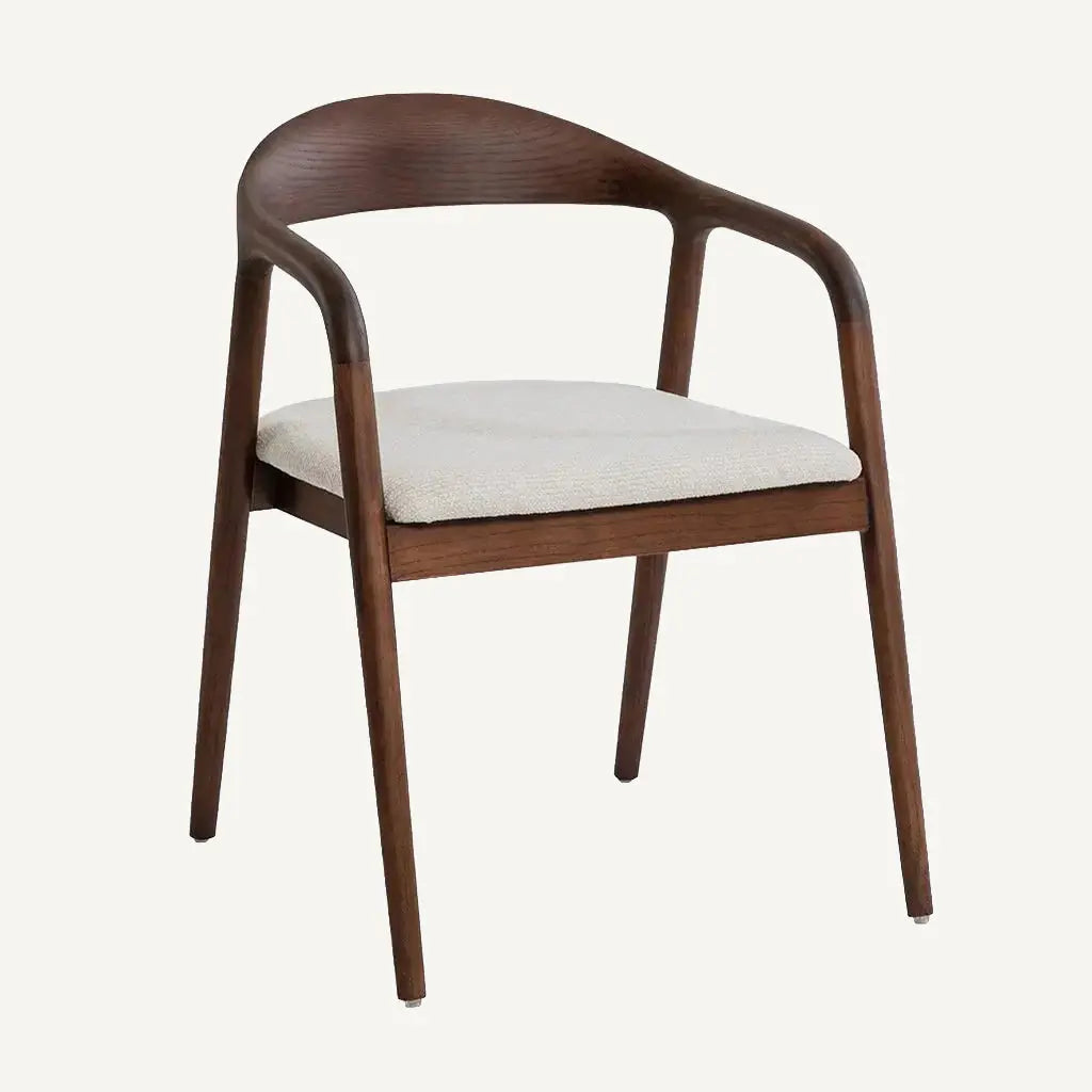 Chaise en Bois LOUISA - 61 x 55 cm Hawali Home