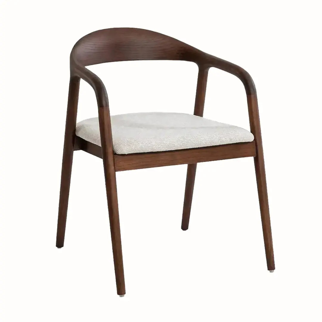 Chaise en Bois LOUISA - 61 x 55 cm Hawali Home