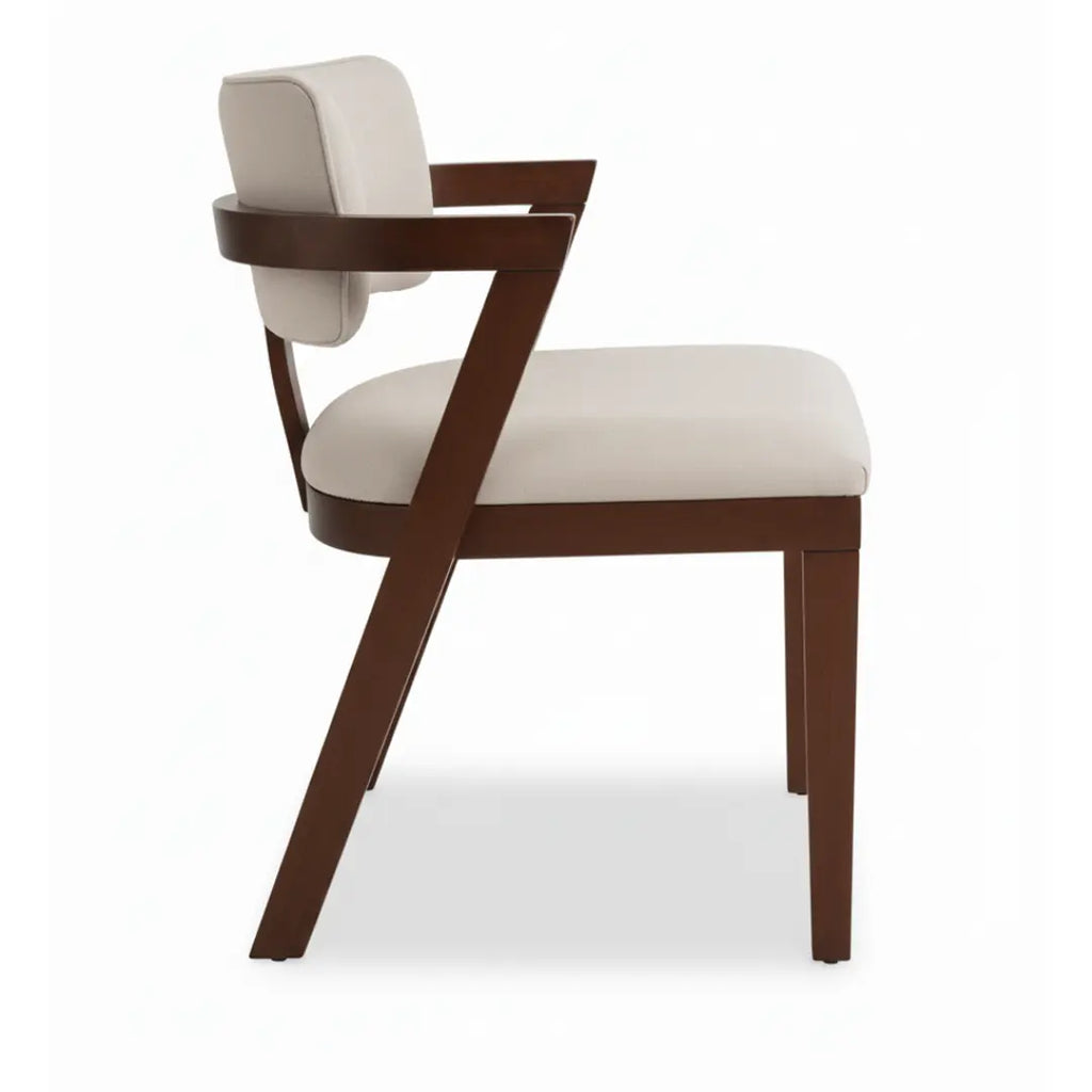 Chaise en Bois STANNY - 50 x 46 cm Hawali Home