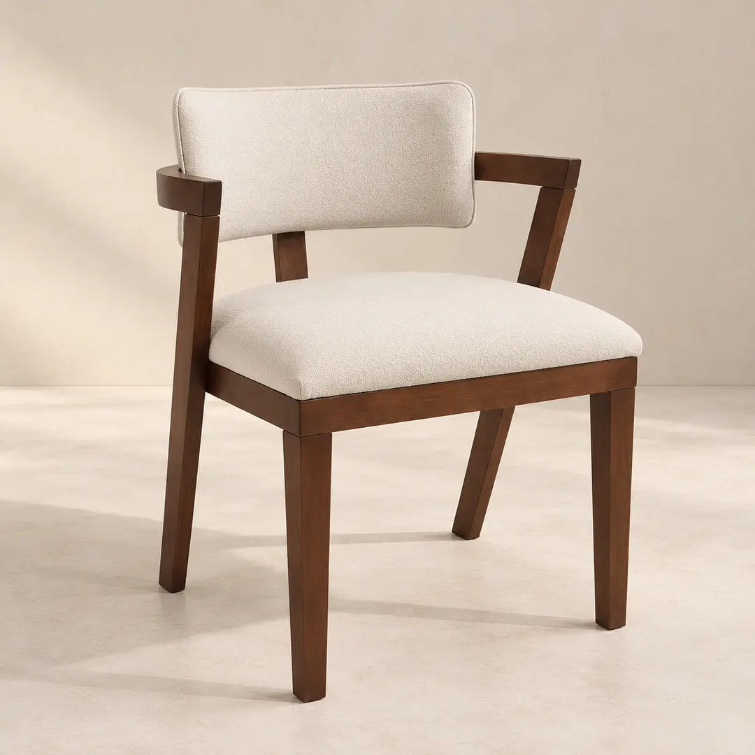 Chaise en Bois STANNY - 50 x 46 cm Hawali Home