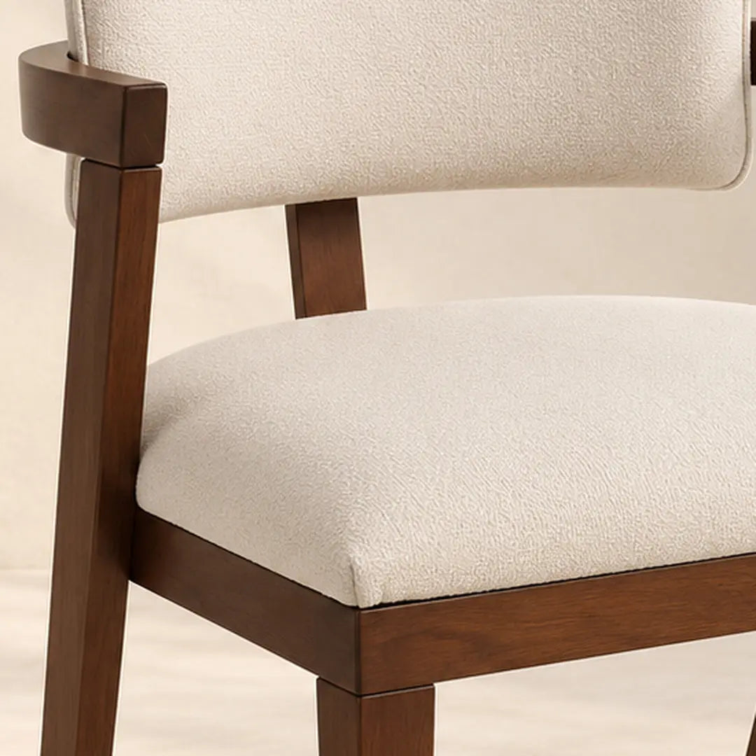 Chaise en Bois STANNY - 50 x 46 cm Hawali Home