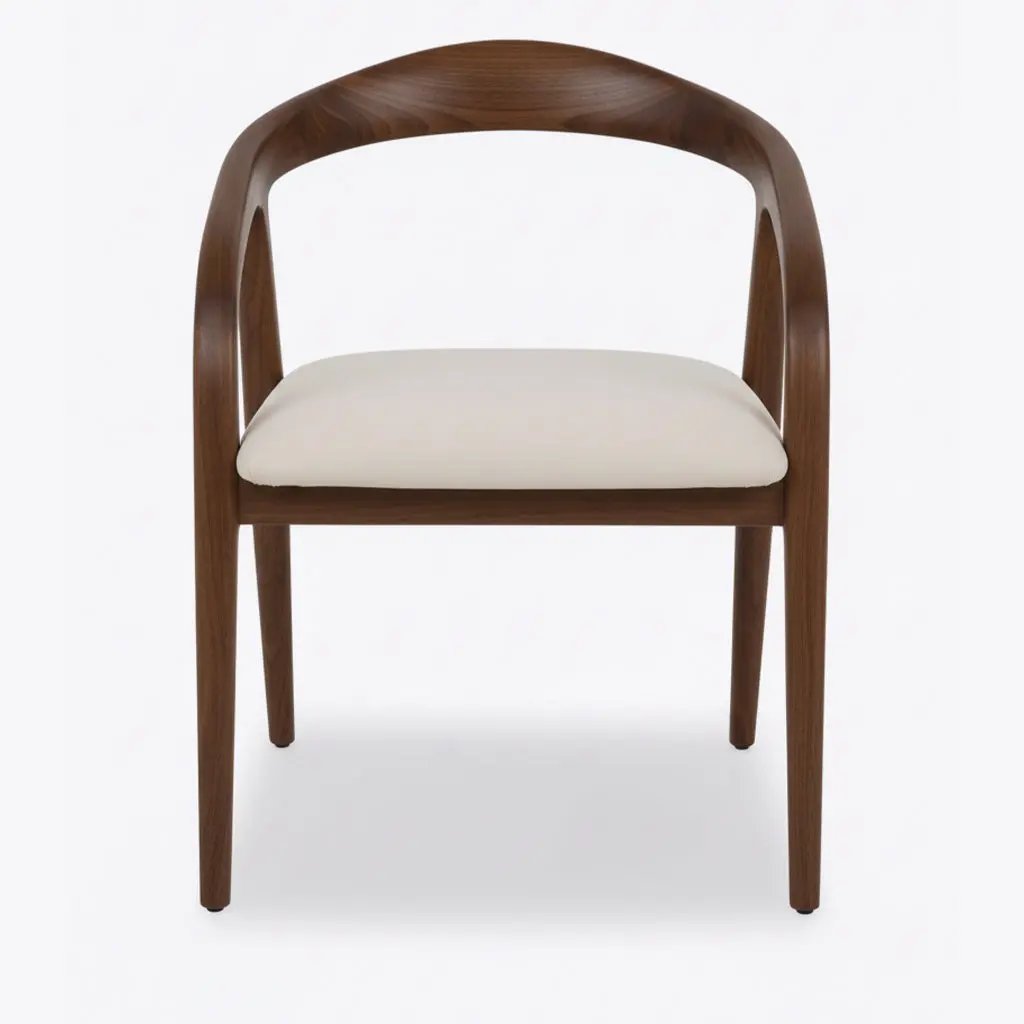 Chaise en Bois STELLA - 54 x 50 cm Hawali Home