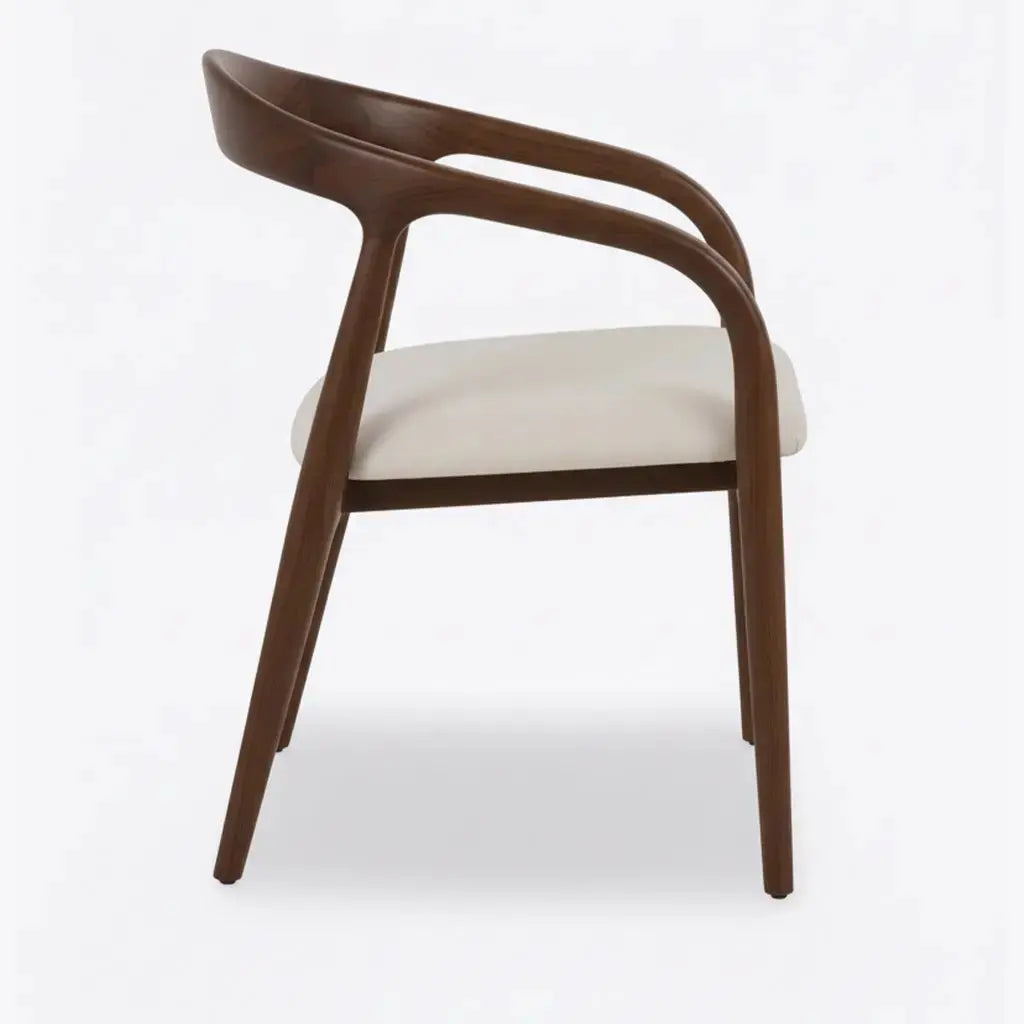 Chaise en Bois STELLA - 54 x 50 cm Hawali Home