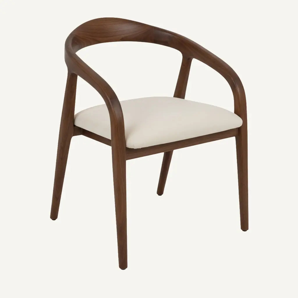 Chaise en Bois STELLA - 54 x 50 cm Hawali Home