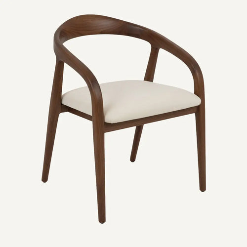 Chaise en Bois STELLA - 54 x 50 cm Hawali Home