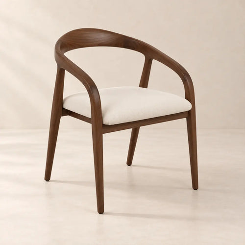 Chaise en bois artisanale STELLA – Hawali Home