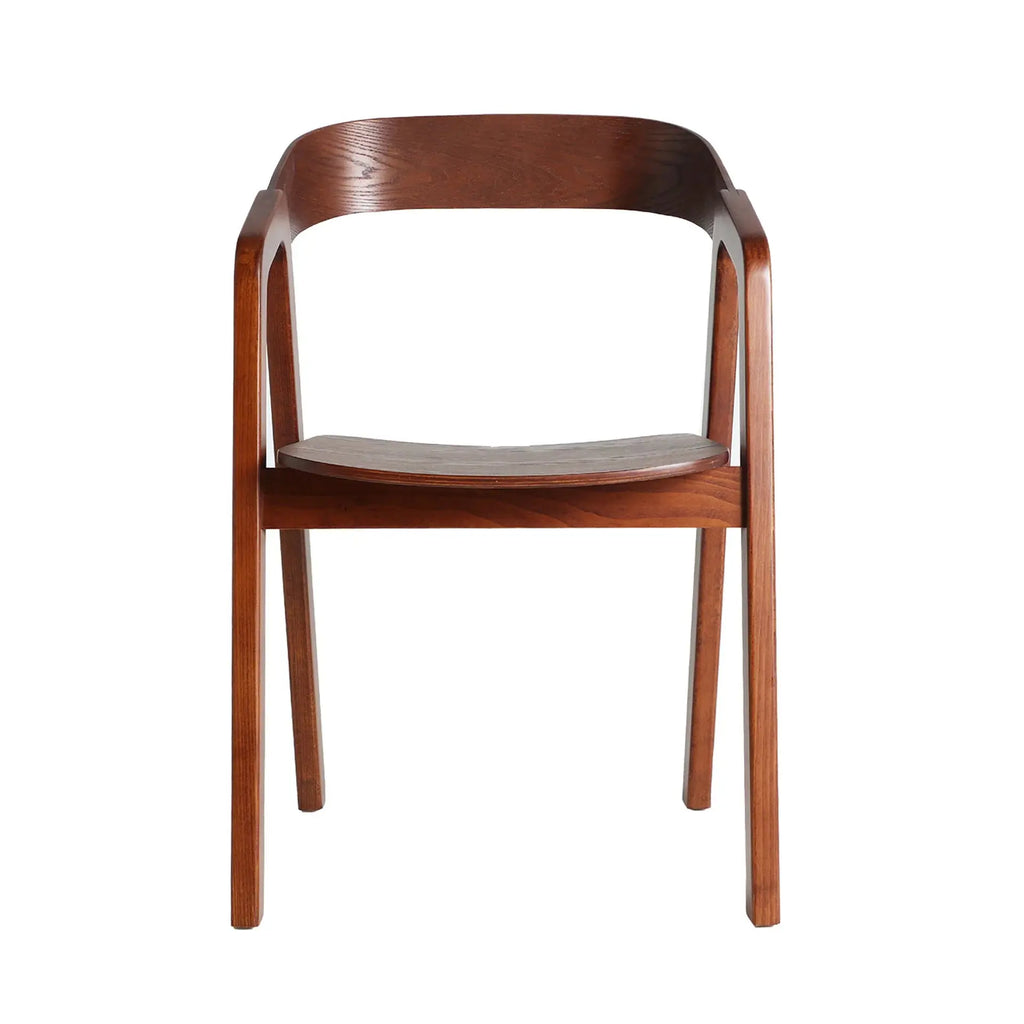 Chaise en Bois avec Accoudoirs  REDE - 53 x 54 cm KODU