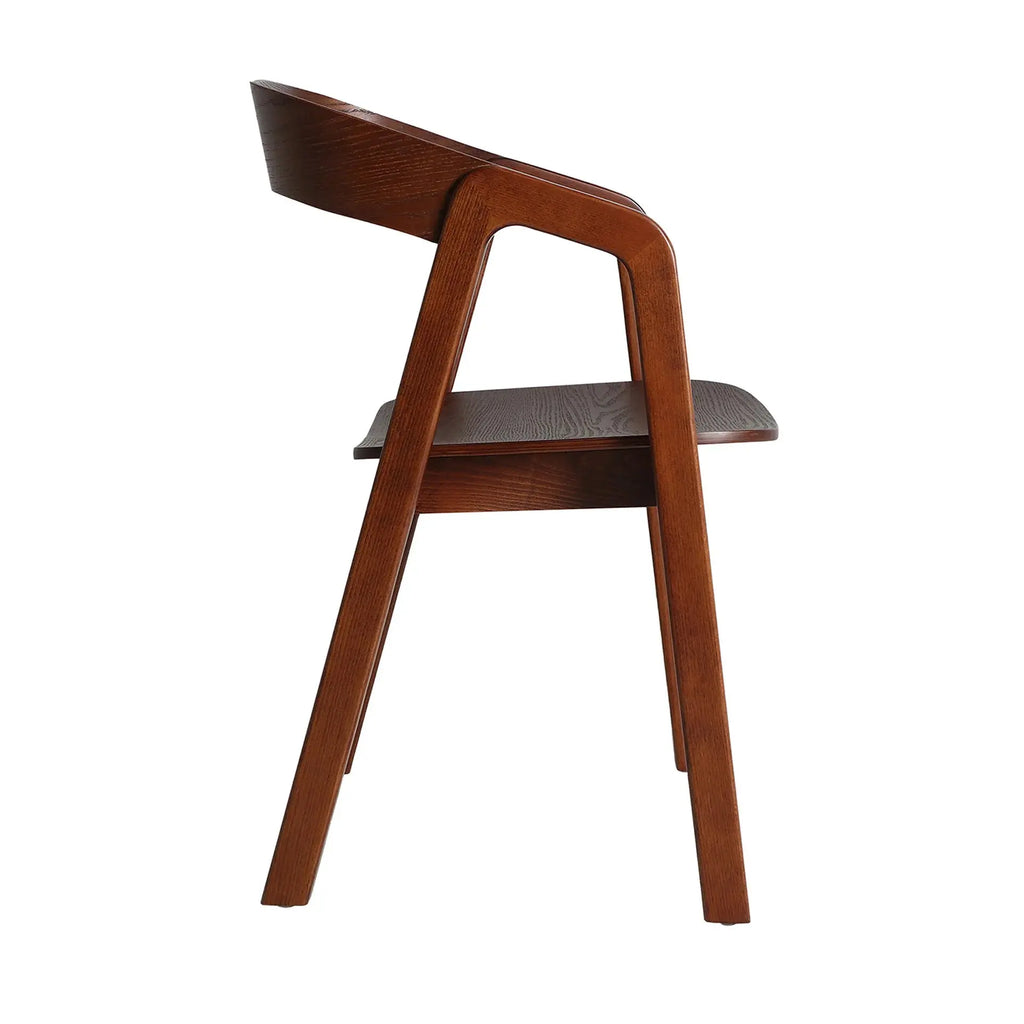 Chaise en Bois avec Accoudoirs  REDE - 53 x 54 cm KODU