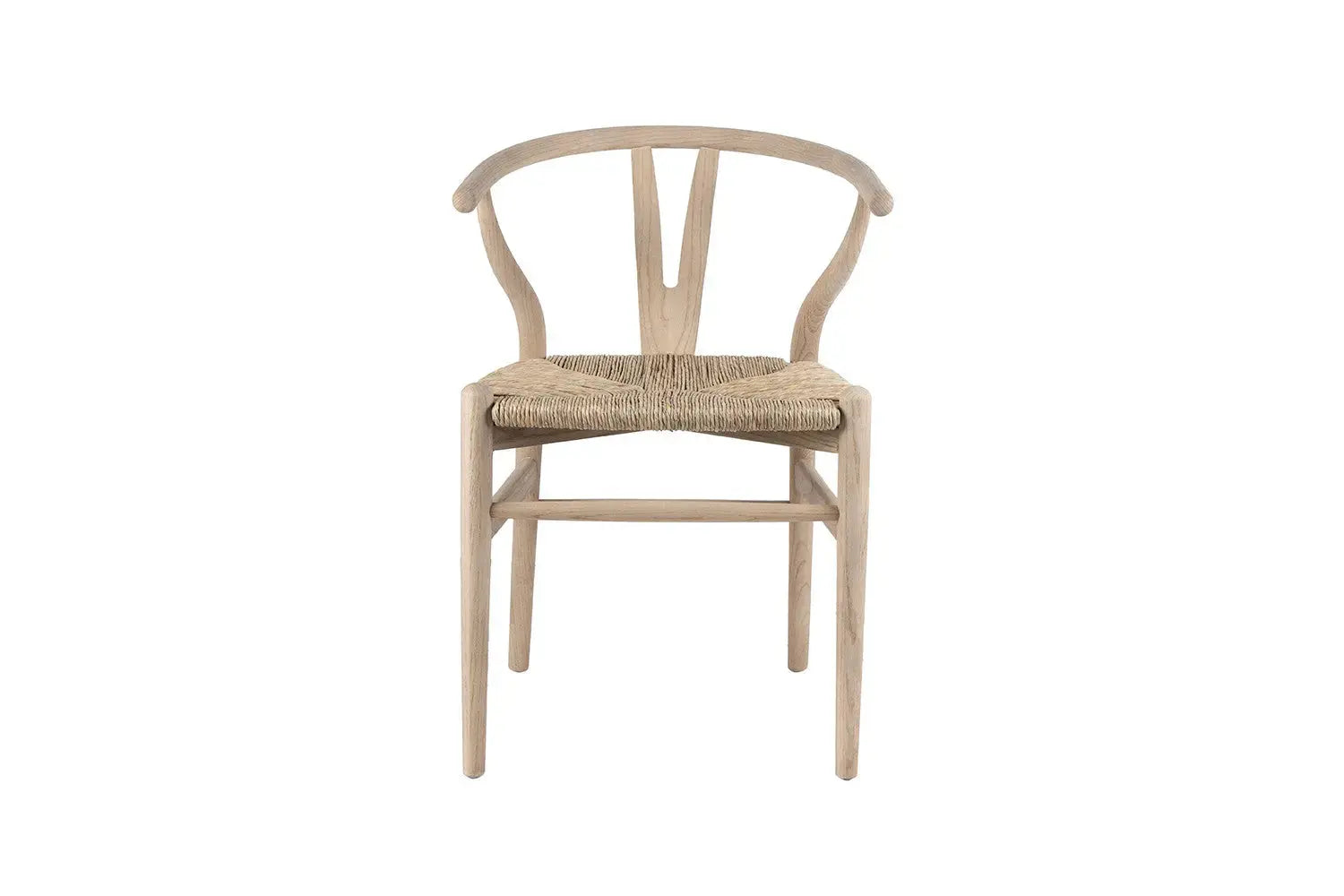 Chaise en Bois avec Assise Tissé ELIA - 55 x 52.5cm Rousseau