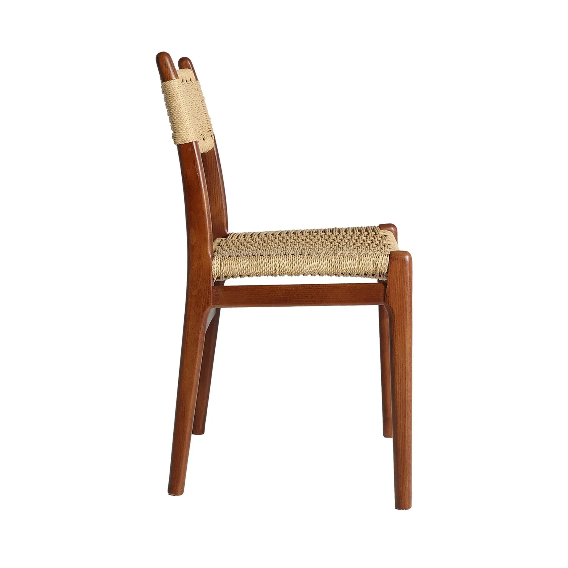 Chaise en Bois d'Hêtre WHEL - 47 x 52 cm KODU