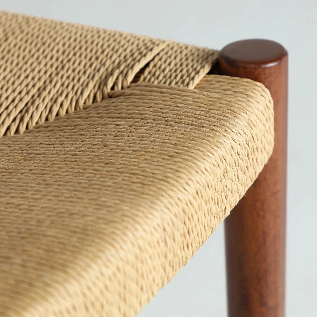 Chaise en Bois d'Hêtre ZELHEM - 52 x 56 cm KODU